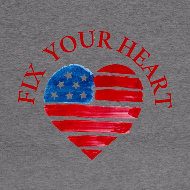 Fix your heart america by ThaFunPlace